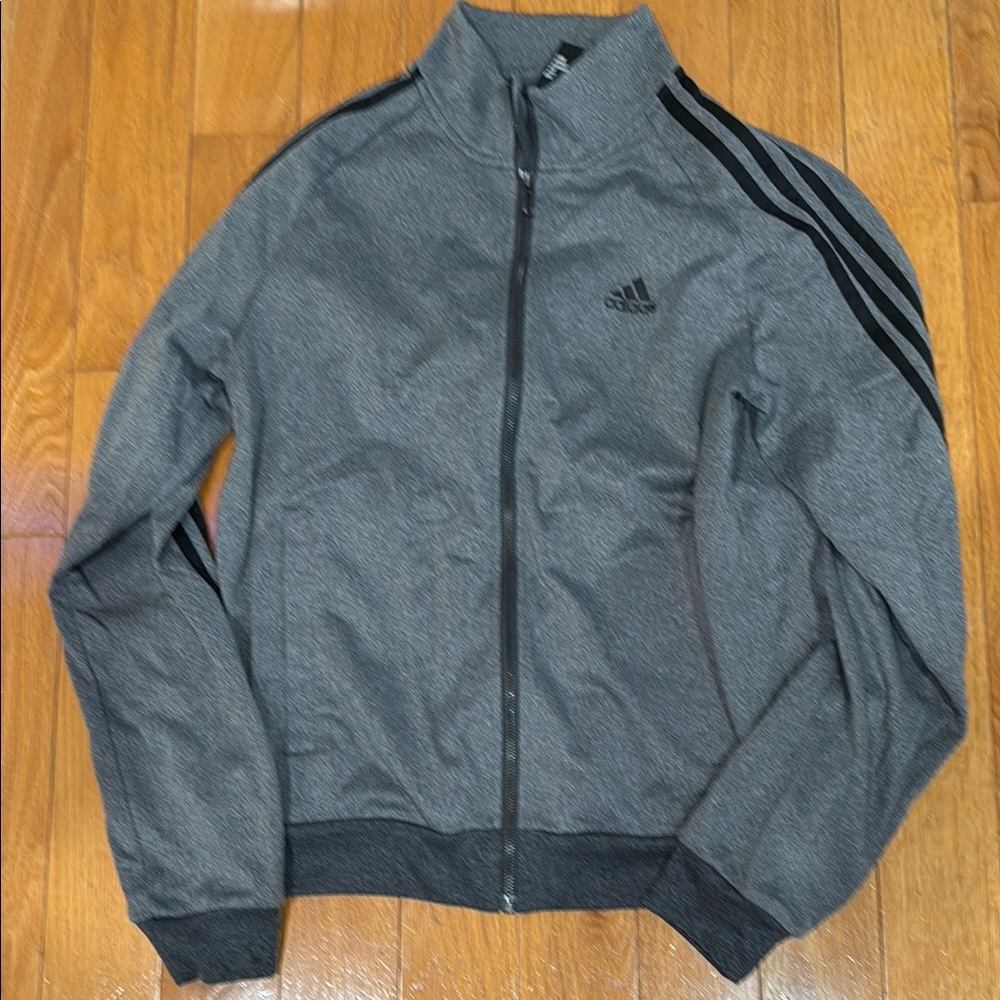 Adidas Men's Gray Track Jacket